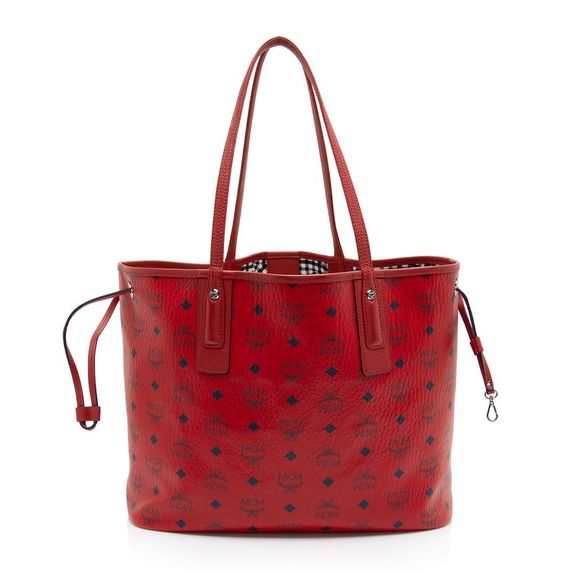 MCM Bags Mcm Visetos Liz Reversible Medium Shopper Tote Poshmark